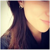 kolczyki przy uchu k690z