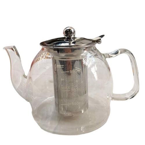Dzbanek Z Sitkiem Do Herbaty Ze Szkła 1000 Ml na Arena.pl