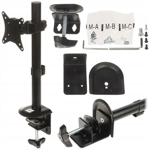 Uchwyt biurkowy monitora BRATECK-LDT66-C01 do 32 cal regulowany VESA czarny na Arena.pl