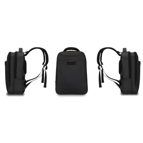 podróżny plecak w czarnym kolorze z miejscem na laptopa - rovicky na Arena.pl