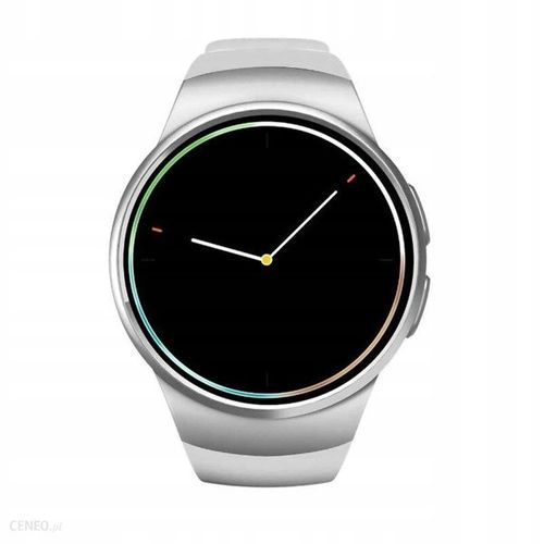 SMARTWATCH SMARTZEGAREK KW18 2019 ANDROID iOS SIM - Biały na Arena.pl