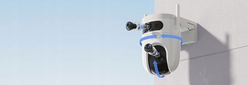 Kamera Obrotowa WiFi 2 x 5Mpx Dual LENS H9C 5MP+5MP EZVIZ 2w1 Autotracking na Arena.pl