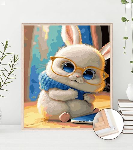 Malowanie Po Numerach Zestaw na Ramie Farby Akrylowe 40x50 cm na Arena.pl