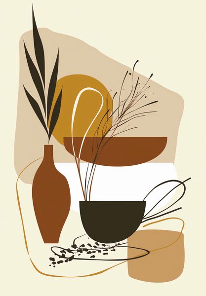 Plakat 68x98cm Prostota Wypoczynku zdjęcie 1