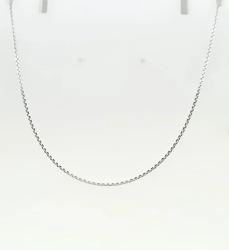 Łańcuszek srebrny simple 50 cm SREBRO 925 DAMSKI delikatny na Arena.pl