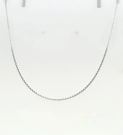 Łańcuszek srebrny simple 50 cm SREBRO 925 DAMSKI delikatny zdjęcie 4