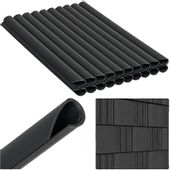 Klipsy Do Taśmy Ogrodzeniowej Heckemann 20 Szt - Ciemnoszare