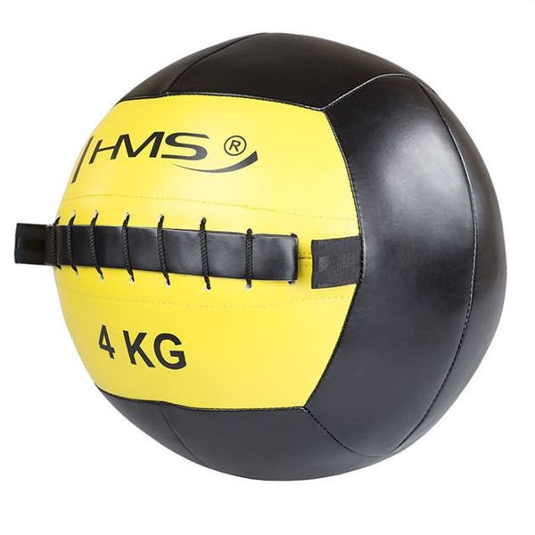 Piłka do ćwiczeń Wall Ball 4 kg HMS zdjęcie 2