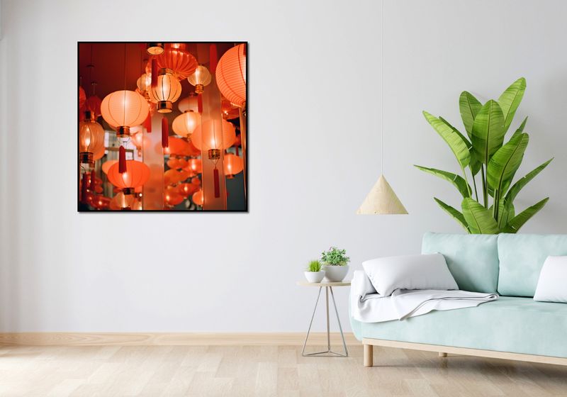 Plakat 100x100cm Festiwal Latarni zdjęcie 4