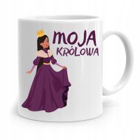Kubek Prezent Dla Dziewczyny Żony Moja Królowa Z Nadrukiem Ze Zdjęciem