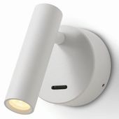 Kinkiet do gabinetu Kent 633001302 Elkim LED 3W 6000K włącznik punktowy biały