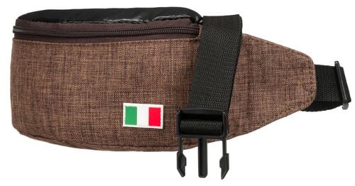 saszetka na pas materiał + pu wb05i-6972 brown na Arena.pl