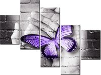 100 75CM OBRAZ 5 ELEM MOTYL DŁONIACH ŚCIENNY