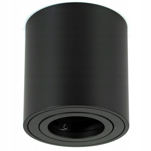 Oprawa Natynkowa Halogenowa Tuba GU10 LED ruchoma sufitowa spot czarna na Arena.pl