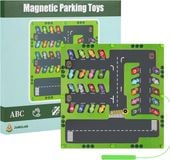 Tablica Magnetyczna Labirynt Parking Nauka Liter Drewniana Edukacyjna