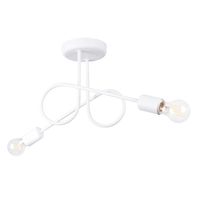 Żyrandol LOOP 2 biały