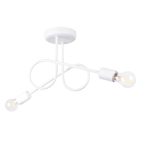 Żyrandol LOOP 2 biały na Arena.pl