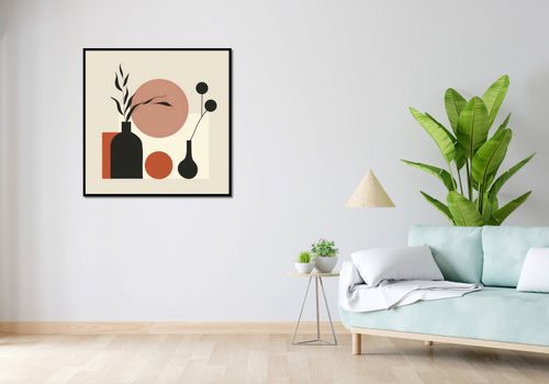 Plakat 90x90cm Stół Roślin na Arena.pl