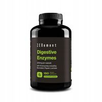 Enzymy Trawienne 200mg Digestive Enzymes - 180 Kapsułek Zenement