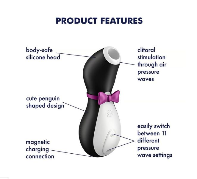 Stymulator-Satisfyer Penguin! zdjęcie 3