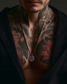 ŁAŃCUSZEK SREBRNY MĘSKI 925 NASZYJNIK - splot WENECJA 60