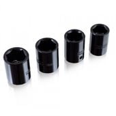 16127 Pneumatyczny klucz udarowy elektryczny + 4 nakrętki w walizce