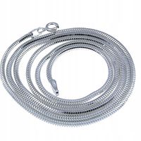 Łańcuszek srebrny żmijka 70 cm