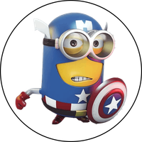 Opłatek na tort Urodziny Minion Minionki Postacie Gru