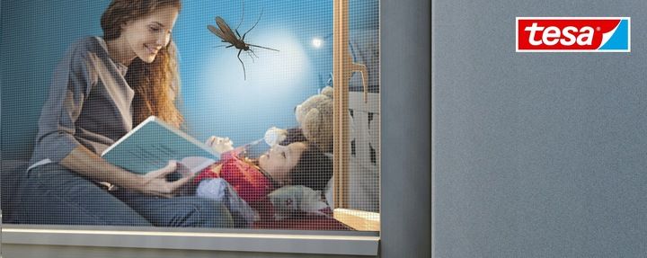 TESA Rzep samoprzylepny do moskitiery 5,6m biały zdjęcie 2
