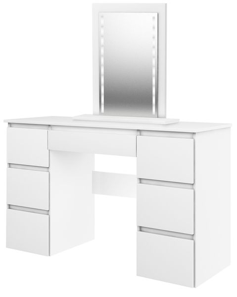 TOALETKA MEGAN B3 BIAŁA lustro LED zdjęcie 2