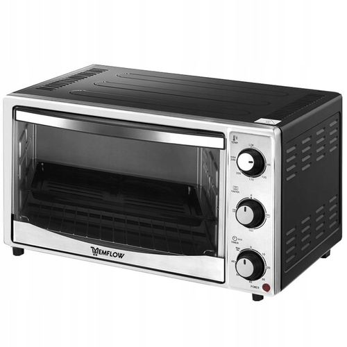 MINI PIEKARNIK PIECYK ELEKTRYCZNY Z TERMOOBIEGIEM DO PIECZENIA 25L na Arena.pl