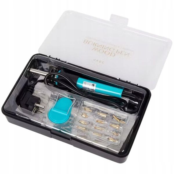 LUTOWNICA WYPALARKA PIROGRAF DO DREWNA + AKCESORIA zdjęcie 7