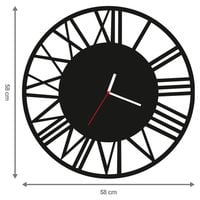 ZEGAR ŚCIENNY RETRO 58cm XXL 133.11
