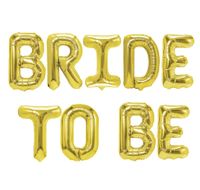 Balon foliowy Bride To Be złoty