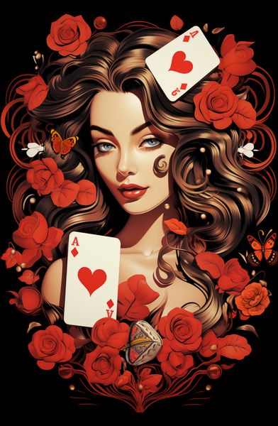 Plakat 53x81cm Różany Hazard zdjęcie 1