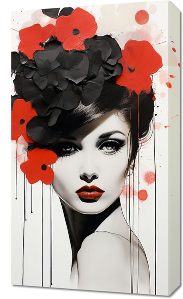 Obraz 40x70cm Kwiatowa Pasja zdjęcie 1