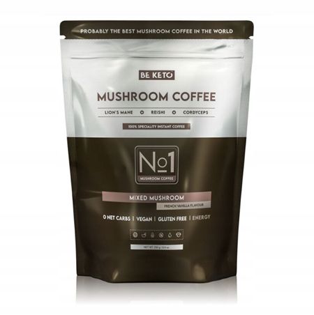 BeKeto Kawa Rozpuszczalna – Mushroom (Lion’s Mane & Cordyceps & Reishi) (25 na Arena.pl