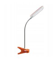 Lampka biurkowa DORI LED 6W ORANGE CLIP 02865