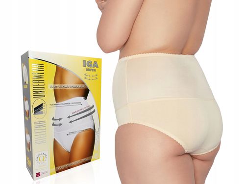 MITEX IGA Super figi wyszczuplające beżowe , 6XL na Arena.pl