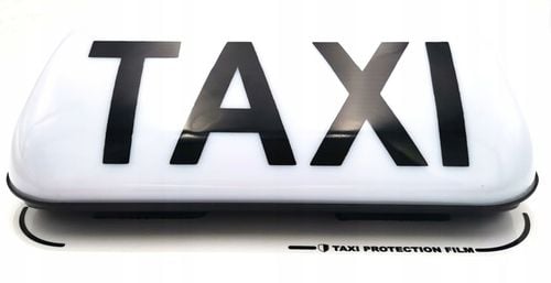 LAMPA KOGUT TAXI LED NA PILOTA + FOLIA OCHRONNA na Arena.pl