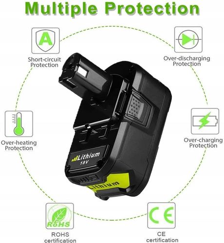 Akumulator Bateria do RYOBI ONE+ 18V 5,0Ah na Arena.pl