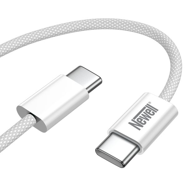 Kabel Newell USB-C - USB-C 60 W- 2 m, biały zdjęcie 2