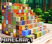 MAGNETYCZNY KLOCKI KONSTRUKCYJNE MINECRAFT DLA DZIECI ZESTAW 50 SZTUK