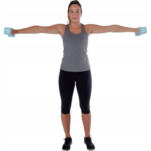 Hantla Hantelka Żeliwna Ciężarek Neoprenowy Fitnes 3kg PURE 2 IMPROVE na Arena.pl