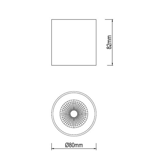 Spot Dann Lux Design Erto DLD5204 Czarny na Arena.pl