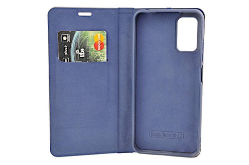 Etui Book Carbon do Redmi Note 10 5G / Poco M3 Pro niebieski na Arena.pl
