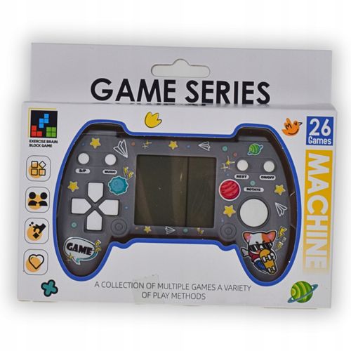 ELEKTRONICZNA RETRO GRA PRZENOŚNA MINI KONSOLA NA BATERIE TETRIS DLA DZIECI na Arena.pl