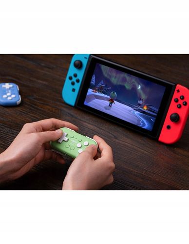 Gamepad Kontroler 8BitDo Micro Bluetooth Zielony do Nintendo Switch Android na Arena.pl