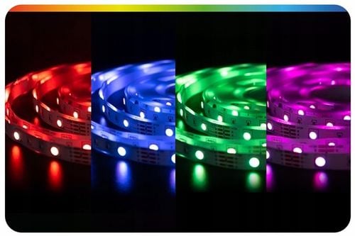 Taśma LED 15m RGB 5050 Bluetooth Pilot Aplikacja Zestaw Ledy SMD na Arena.pl