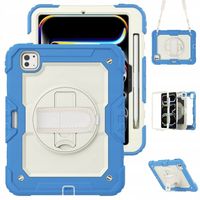 Etui do iPad Pro 11"/iPad Air4/5 z Paskiem na Ramie Niebieskie